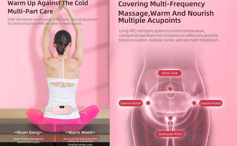 Sizo Maia™ Heat&Massage Therapy Pad - (Period Cramps & Pains)
