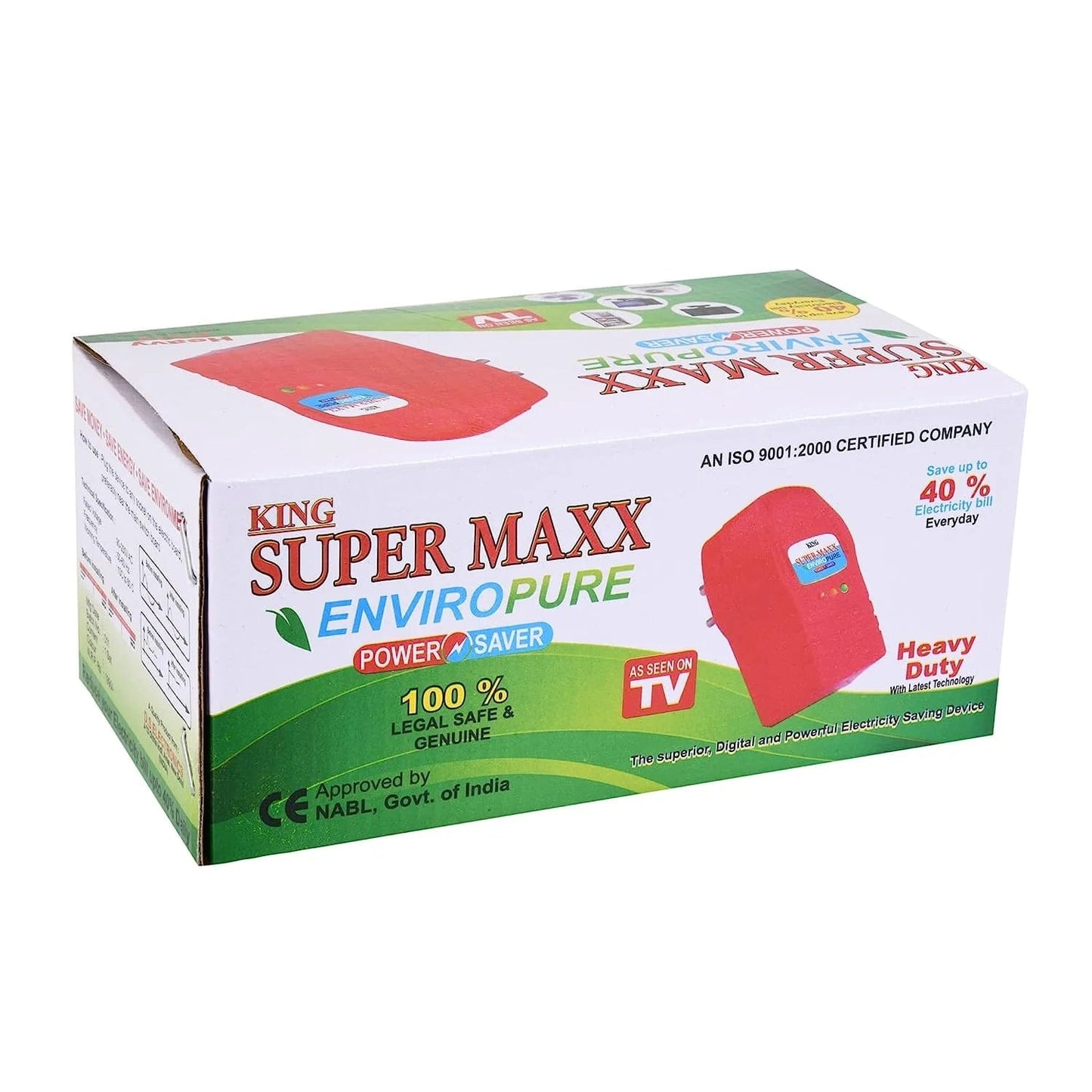 Sizo SuperMaxx - Power Saver Plug (Save 50% On 🔌⚡️ Bills)
