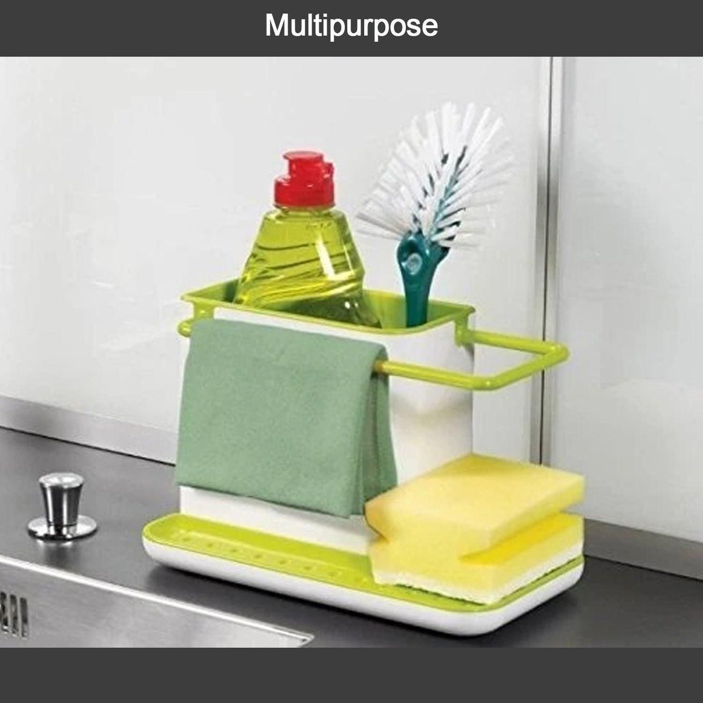 3in1 Stand for Kitchen Sink Plastic